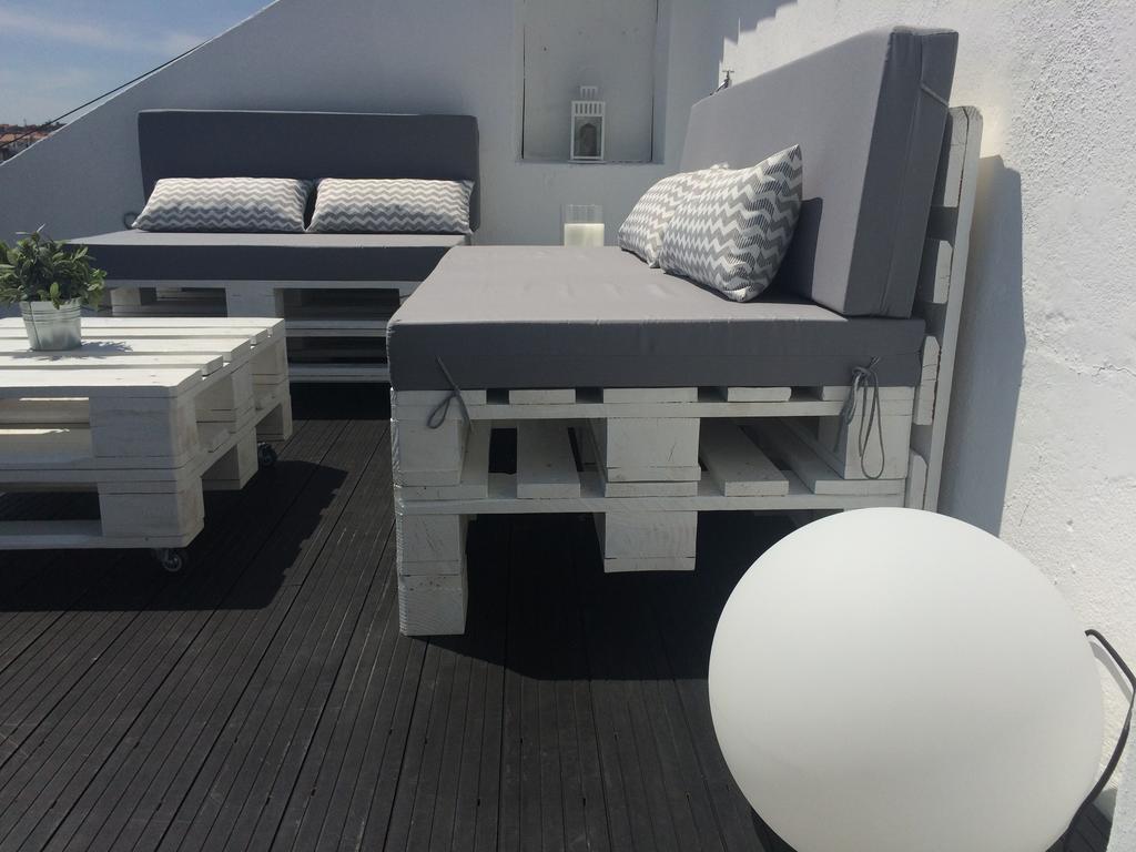 A Terrace On A Topfloor With A View Лиссабон Экстерьер фото