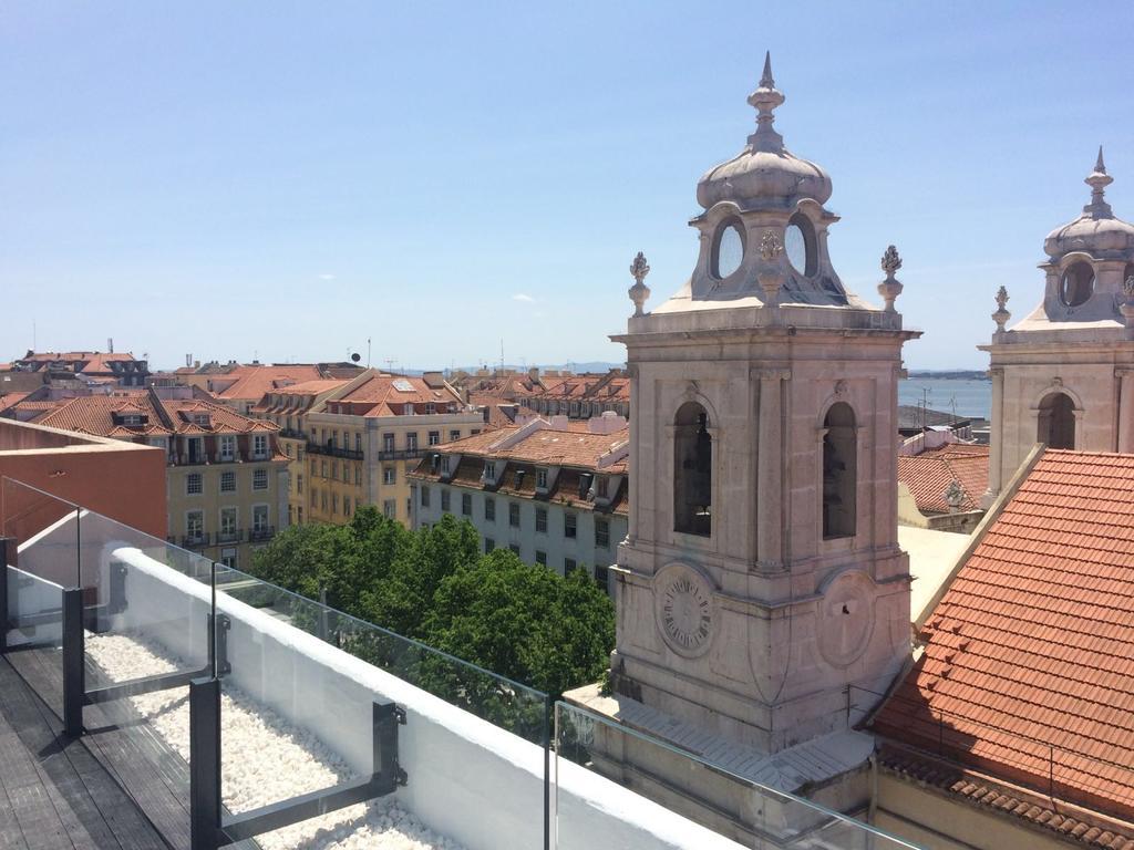 Апартаменты A Terrace On A Topfloor With A View Лиссабон Экстерьер фото